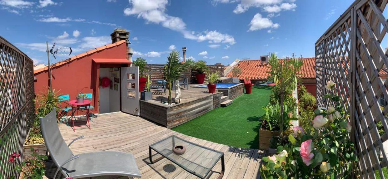 Le Patio Pere Pigne Guestroom แปร์ปินญอง ภายนอก รูปภาพ